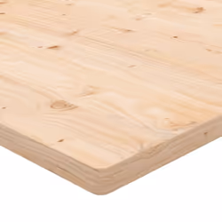 vidaXL Table Top Desk Top Wooden Table Top for Desk Solid Wood Pine Square - brown, 80 x 40 x 2.5 cm - Additional view 4