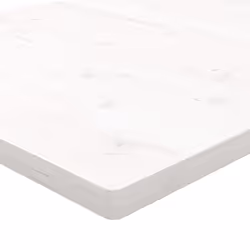 vidaXL Table Top Desk Top Wooden Table Top for Desk Solid Wood Pine Square - white, 80 x 40 x 2.5 cm - Additional view 4
