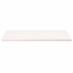 vidaXL Table Top Desk Top Wooden Table Top for Desk Solid Wood Pine Square - white, 100 x 60 x 2.5 cm