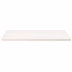 vidaXL Table Top Desk Top Wooden Table Top for Desk Solid Wood Pine Square - white, 110 x 60 x 2.5 cm