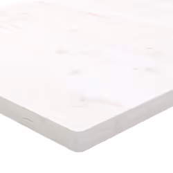 vidaXL Desk Top Coffee Table Top Wooden Office Work Desk Top Solid Mango Wood - white, 100 x 50 x 2.5 cm - Additional view 4