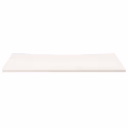 vidaXL Desk Top Coffee Table Top Wooden Office Work Desk Top Solid Mango Wood - white, 110 x 55 x 2.5 cm - Additional view 2