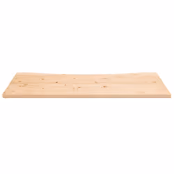 vidaXL Desk Top Coffee Table Top Wooden Office Work Desk Top Solid Mango Wood - brown, 110 x 60 x 2.5 cm