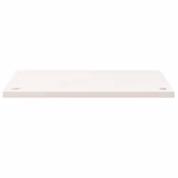 vidaXL Desk Top Coffee Table Top Wooden Office Work Desk Top Solid Mango Wood - white, 80 x 40 x 2.5 cm - Additional view 2