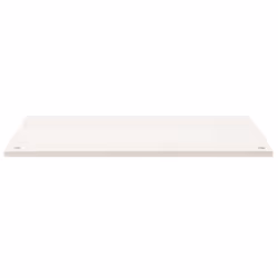 vidaXL Desk Top Coffee Table Top Wooden Office Work Desk Top Solid Mango Wood - white, 100 x 50 x 2.5 cm - Additional view 2