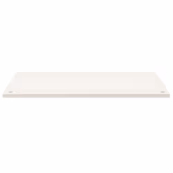 vidaXL Desk Top Coffee Table Top Wooden Office Work Desk Top Solid Mango Wood - white, 100 x 60 x 2.5 cm