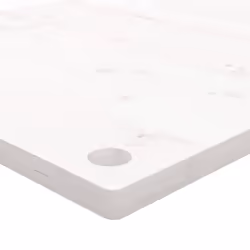 vidaXL Desk Top Coffee Table Top Wooden Office Work Desk Top Solid Mango Wood - white, 110 x 60 x 2.5 cm - Additional view 4