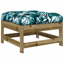 vidaXL Garden Lounge Set Sofa Set 3 Piece with Cushions Impregnated Wood Pine - Additional view 6