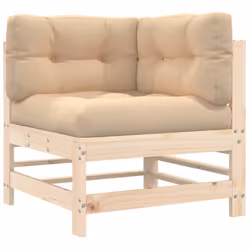 VidaXL 825653, Beige, Wood, 110 kg, Adults & Children, 635 mm, 635 mm