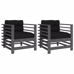 VidaXL 825676, Black, Wood, 110 kg, Adults & Children, 12 cm, 60 cm