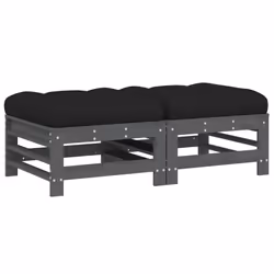VidaXL 825697, Black, Wood, 110 kg, Adults & Children, 12 cm, 60 cm