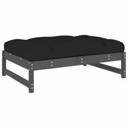 VidaXL 825739, Black, Wood, 110 kg, Adults & Children, 12 cm, 120 cm