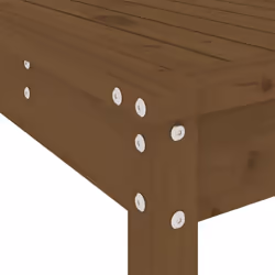 vidaXL Garden Bar Set Outdoor Bar Table Set Bar Stool 7 Piece Solid Wood Pine - honey brown pine - Additional view 6