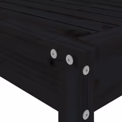 vidaXL Garden Bar Set Outdoor Bar Table Set Bar Stool 5 Piece Solid Wood Pine - black pine - Additional view 6