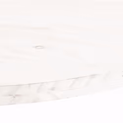 vidaXL Table Top Desk Top Wooden Dining Table Top White Solid Wood Pine Oval - white, 80 x 40 x 2.5 cm - Additional view 4