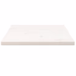 vidaXL Table Top Desk Top Wooden Table Top for Desk Solid Wood Pine Square - white, 50 x 50 x 2.5 cm - Additional view 2