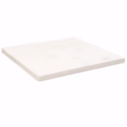 vidaXL Table Top Desk Top Wooden Table Top for Desk Solid Wood Pine Square - white, 60 x 60 x 2.5 cm