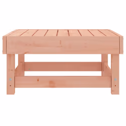 vidaXL Garden Middle Sofa Footrest Outdoor Sofa Coffee Table Solid Wood Pine - natural douglas, footrest - Additional view 4