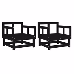 VidaXL 825391, Black, Wood, 110 kg, Adults & Children