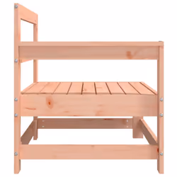 ) vidaXL Garden Middle Sofas Outdoor Sofa Sectional Sofa 2 pcs Solid Wood Pine - natural douglas, corner sofa (2 pcs - Additional view 4