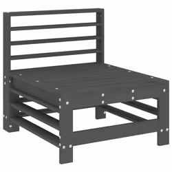 VidaXL 825613, Grey, Wood, 110 kg, Adults & Children, 575 mm, 635 mm
