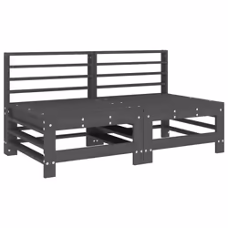 VidaXL 825641, Grey, Wood, 110 kg, Adults & Children, 575 mm, 635 mm