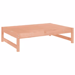 vidaXL Garden Middle Sofa Footrest Outdoor Sofa Coffee Table Solid Wood Pine - natural douglas, footrest