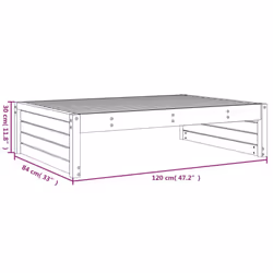VidaXL 825753 outdoor bench Wood - Additional view 8