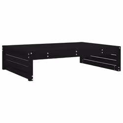 VidaXL 825755, Black, Wood, 110 kg, Adults & Children