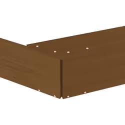 vidaXL Sandbox with Seats Kids Toy Outdoor Sandpit Octagon Solid Wood Pine - honey brown pine, 159.5 x 159.5 x 20 cm - Additional view 6