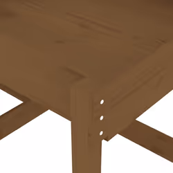 vidaXL Sand Tables Sandpit and Water Table 2 pcs Honey Brown Solid Wood Pine - Additional view 7