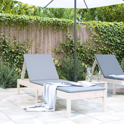 VidaXL 825067 outdoor chair Terrace Pinewood White