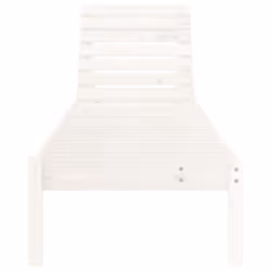 VidaXL 825067 outdoor chair Terrace Pinewood White