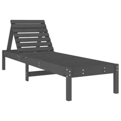 VidaXL 825069 outdoor chair Terrace Pinewood Grey