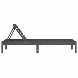 VidaXL 825069 outdoor chair Terrace Pinewood Grey - Additional view 4