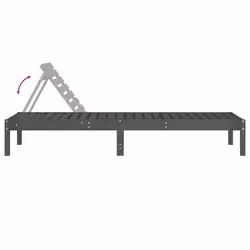 VidaXL 825069 outdoor chair Terrace Pinewood Grey - Additional view 6