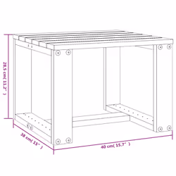 VidaXL 825082 outdoor table Brown - Additional view 8