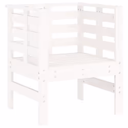 VidaXL 825129 outdoor chair Terrace Pinewood White - Additional view 4