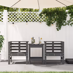 VidaXL 825130 outdoor chair Terrace Pinewood Grey - Additional view 3