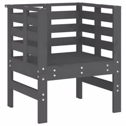 VidaXL 825130 outdoor chair Terrace Pinewood Grey - Additional view 4