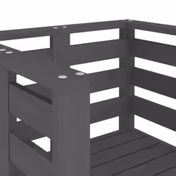 VidaXL 825130 outdoor chair Terrace Pinewood Grey - Additional view 8