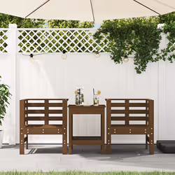 VidaXL 825131 outdoor chair Terrace Pinewood Brown - Additional view 3
