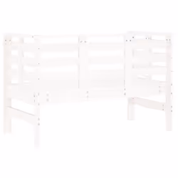vidaXL Garden Bench Loveseat Outdoor Bench Seat Patio Bench Solid Wood Pine - white pine - Additional view 5
