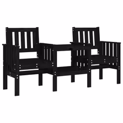 VidaXL 825153, Black, Wood, 110 kg, Adults & Children, 1750 mm, 550 mm