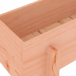 vidaXL Garden Raised Bed Wooden Planter Pot Patio Flower Bed Solid Wood Pine - natural douglas, 62 x 30 x 38 cm - Additional view 6