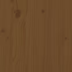 vidaXL Garden Planter Flower Box Outdoor Plant Pot Honey Brown Solid Wood Pine - Additional view 7