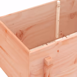 vidaXL Garden Raised Bed Wooden Planter Pot Patio Flower Bed Solid Wood Pine - natural douglas, 101 x 50 x 57 cm - Additional view 6