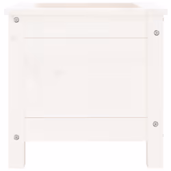 vidaXL Garden Raised Bed Outdoor Wooden Planter Pot Flower Bed Solid Wood Pine - white pine, 40 x 40 x 39 cm - Additional view 5