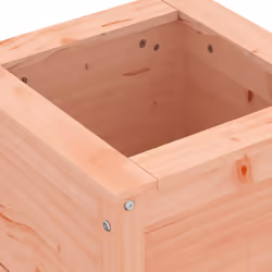 vidaXL Garden Raised Bed Outdoor Wooden Planter Pot Flower Bed Solid Wood Pine - natural douglas, 40 x 40 x 39 cm - Additional view 6