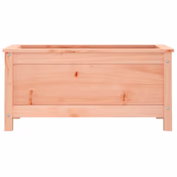 vidaXL Garden Raised Bed Outdoor Wooden Planter Pot Flower Bed Solid Wood Pine - natural douglas, 82.5 x 40 x 39 cm - Additional view 4